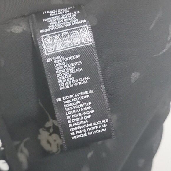 FOREVER 21 Vintage Slit Hem Ditsy Floral Print Pencil Skirt Size Medium - Picture 5 of 9